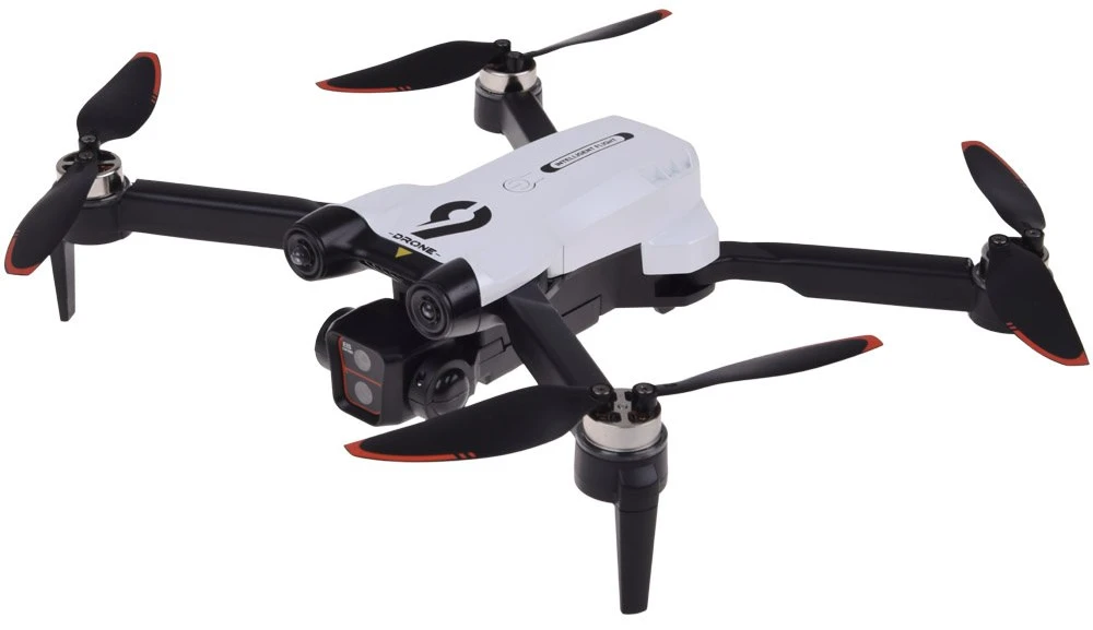Jokomisiada Drone with camera - remote-controlled quadrocopter + memory card RC0756