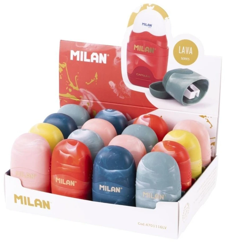 Drožtukas su trintuku ir talpa 16 vnt Milan