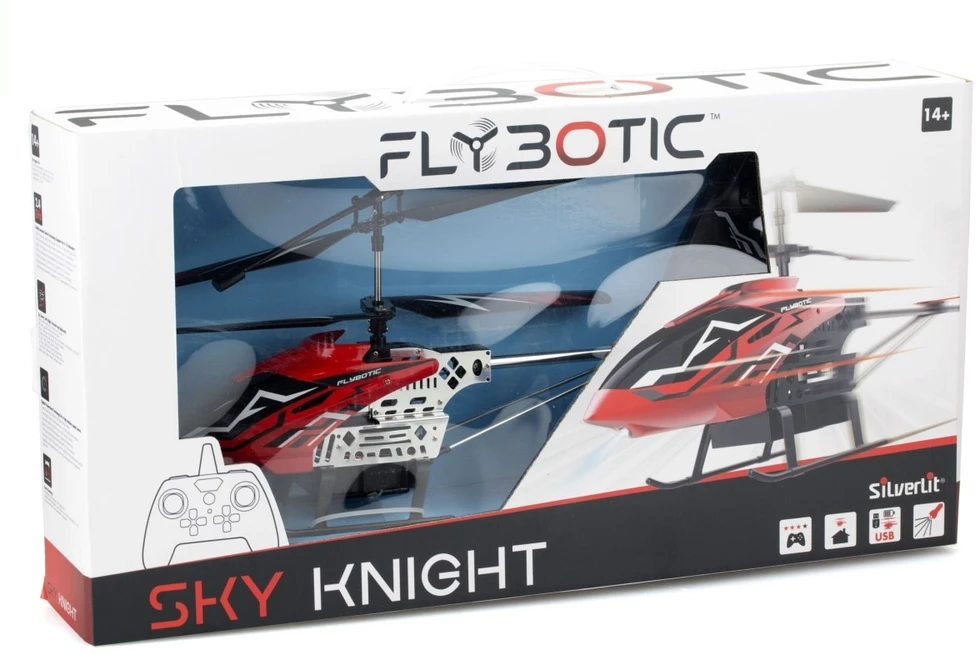 Dumel Interaktyvus nuotoliniu būdu valdomas didelis sraigtasparnis Sky Knight