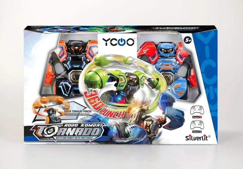 SILVERLIT Rinkinys „Robo Kombat spin battle B“