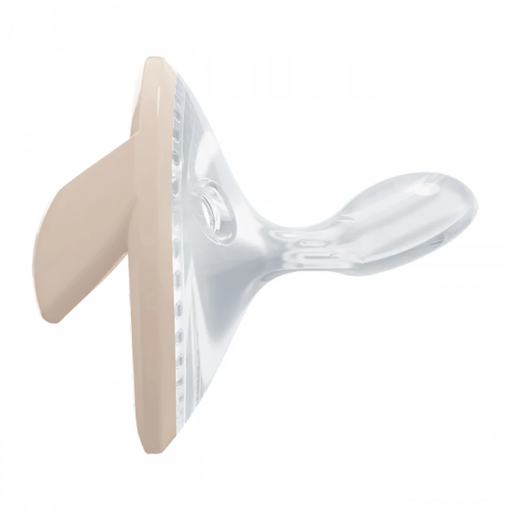 Dummy NUK Perfect Match 0-6 mėn. 2 vnt. smėlio ir raudonos spalvos