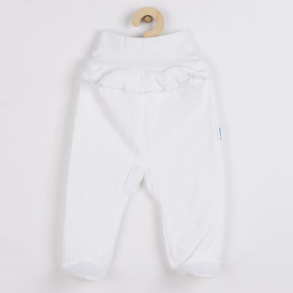 Dviejų dalių kūdikių rinkinys New Baby Stripes, baltas, dydis 80 (9-12 mėn.)