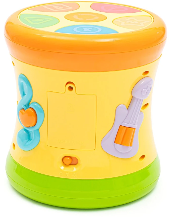 Dėlionė Dvipusis Dynamic Drum Baby Mix geltonas būgnelis