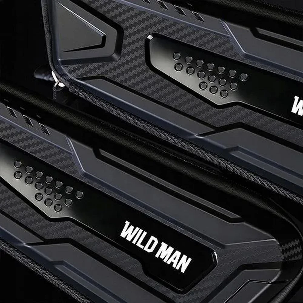 WILDMAN kelioninis krepšys po dviračio rėmu su užtrauktuku 1L M40 juodas