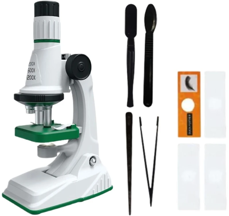 Edukacinis 3in1 mikroskopas didinimu iki 1200x