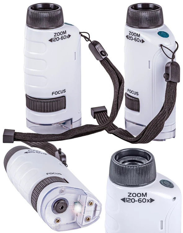 Edukacinis 3in1 mikroskopas didinimu iki 1200x