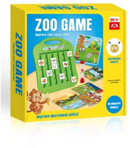 Edukacinis ir lavinamasis stalo žaidimas ZOO