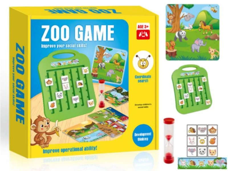 Edukacinis ir lavinamasis stalo žaidimas ZOO