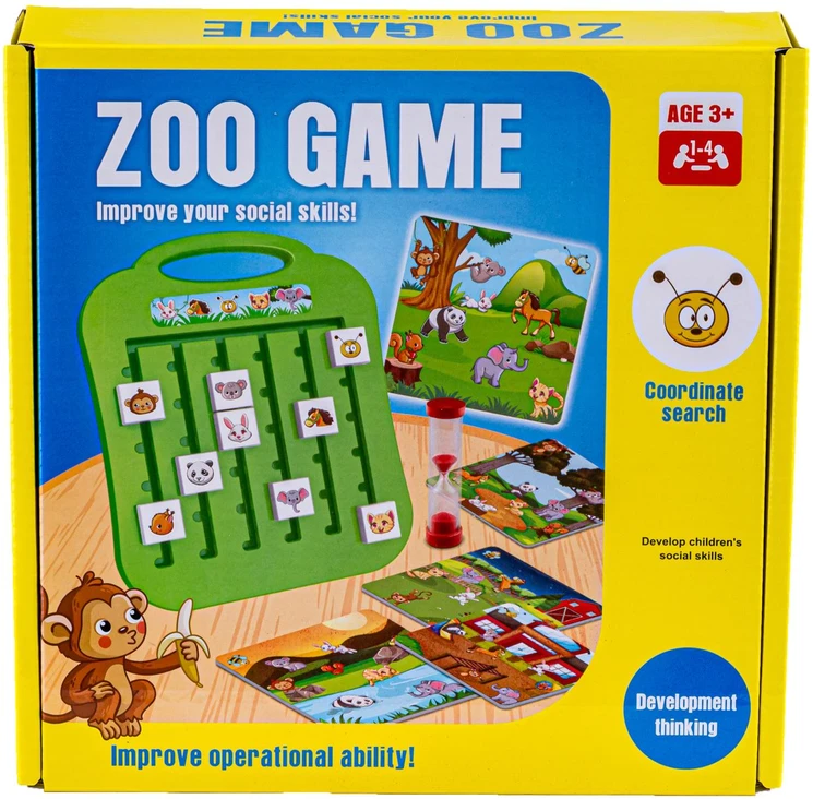 Edukacinis ir lavinamasis stalo žaidimas ZOO