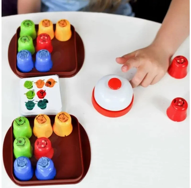 Edukacinis loginis žaidimas MOLE MAZE 2in1 su kortelėmis ir kryžiuku