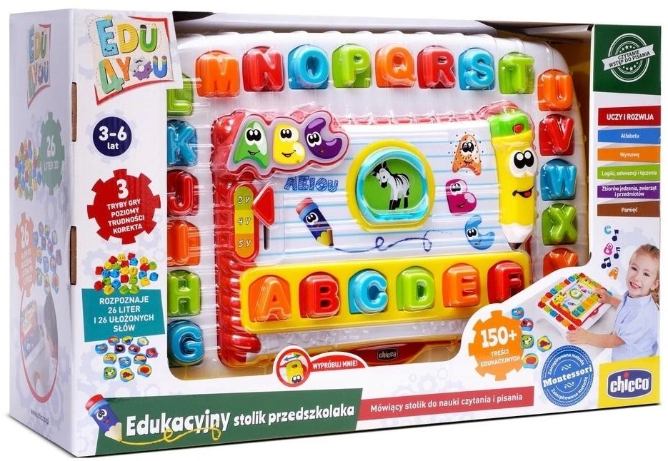 Chicco Pirmasis ikimokyklinuko „Edu“ stalas