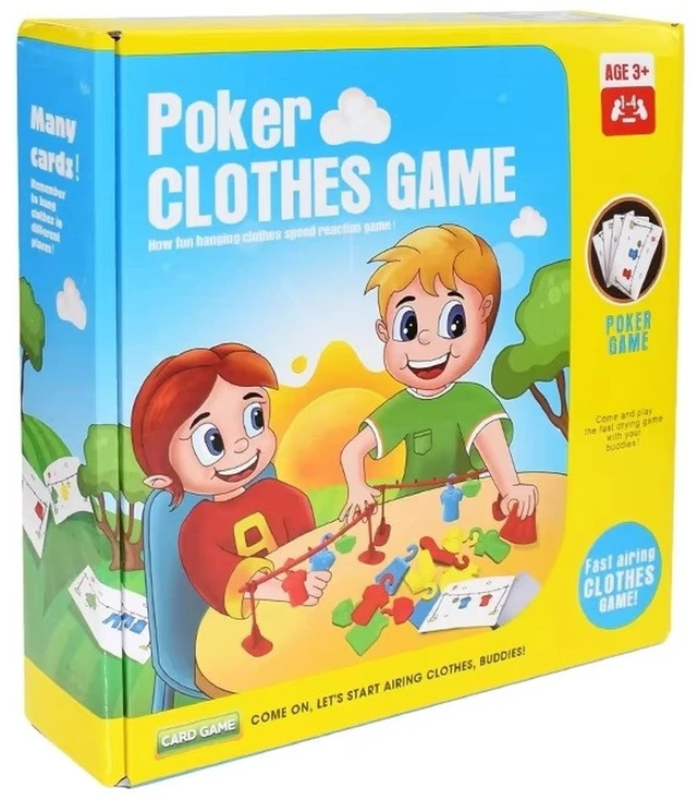Edukacinis žaidimas refleksui poker clothes game rūbų dėliojimas