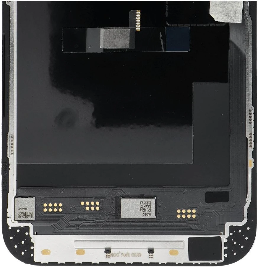 NCC LCD ekranas, skirtas IPHONE 13 Pro Max, minkštas OLED (palaiko IC transplantaciją)