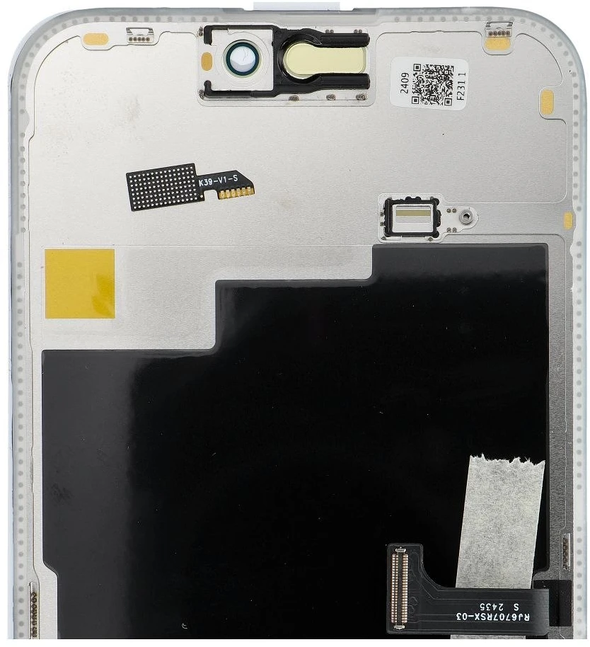 NCC LCD ekranas, skirtas IPHONE 15 Pro Max, minkštas, Oled, 120Hz (palaiko IC transplantaciją)