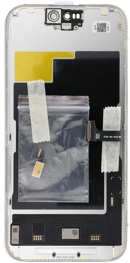 NCC LCD ekranas, skirtas iPhone 15 Pro, minkštas, Oled, 120 Hz (palaiko IC transplantaciją)
