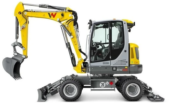 Siku Super 1:50 - Ekskavatorius Wacker Neuson EW65
