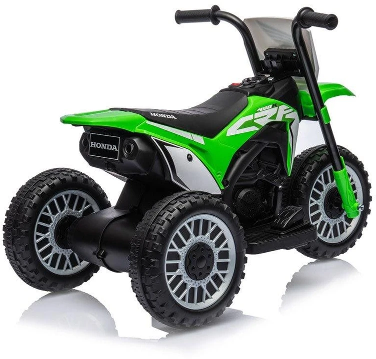 Elektrinė motociklas Baby Mix Honda CRF 450R žalia