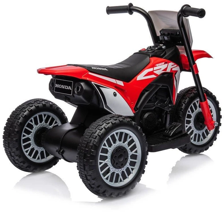 Elektrinė motociklas Baby Mix Honda CRF 450R raudonas