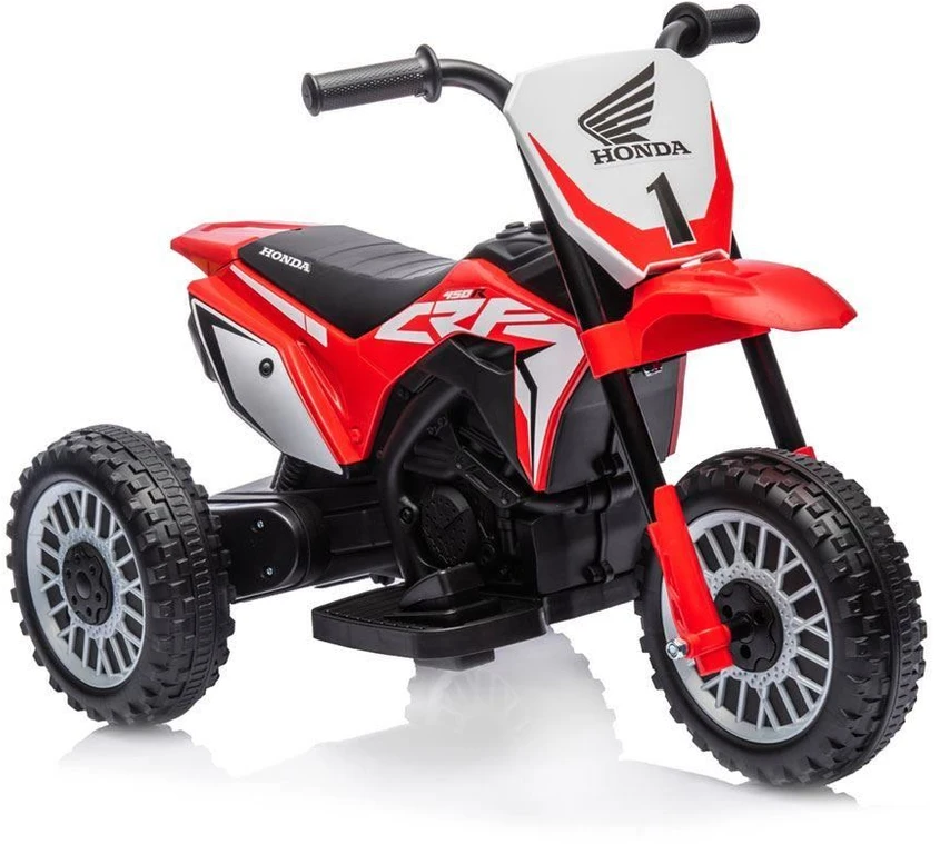 Elektrinė motociklas Baby Mix Honda CRF 450R raudonas
