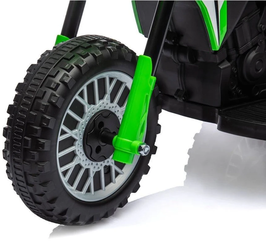 Elektrinė motociklas Baby Mix Honda CRF 450R žalia