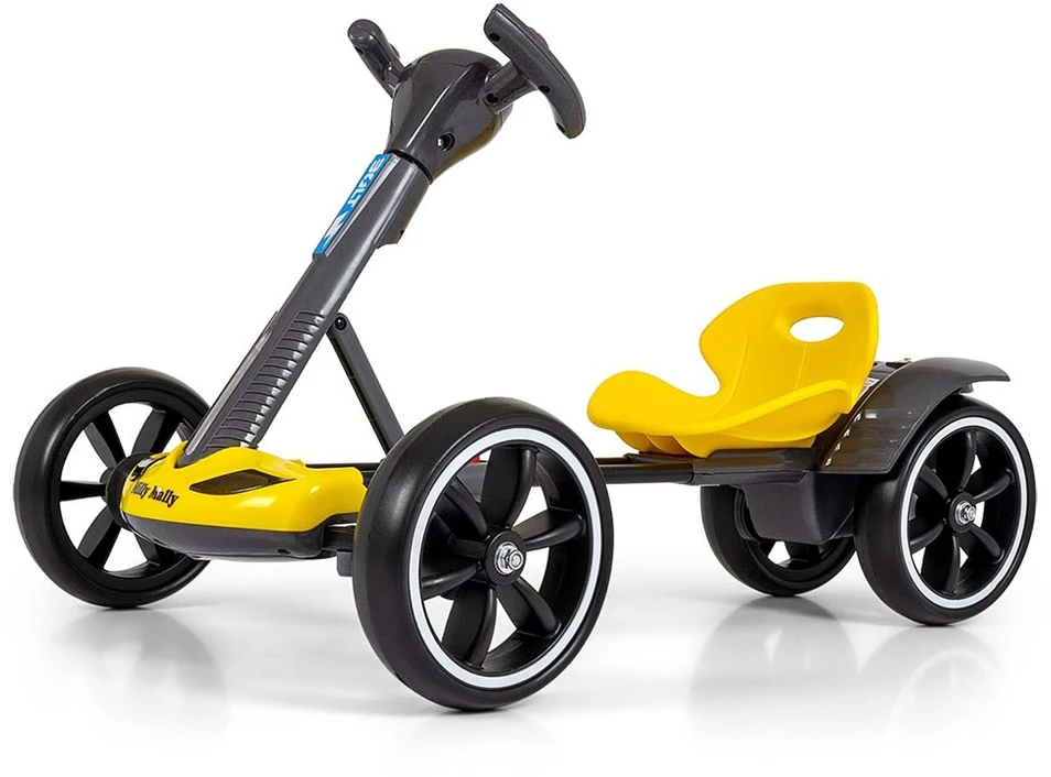 Elektrinis kartingas GOKART BOLT Milly Mally geltonas