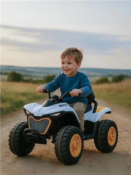 Elektrinis keturratis Strong 4x4 Baby Mix geltonas