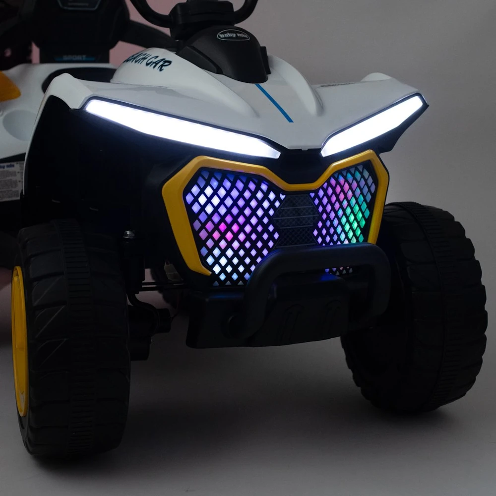 Elektrinis keturratis Strong 4x4 Baby Mix geltonas