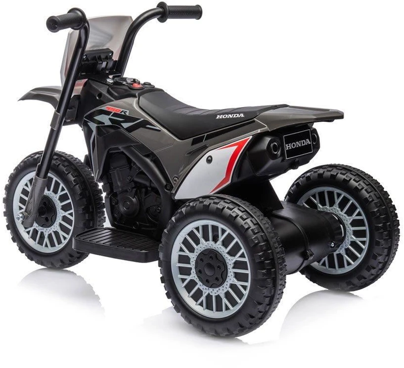 Elektrinis motociklas Baby Mix Honda CRF 450R pilkos spalvos
