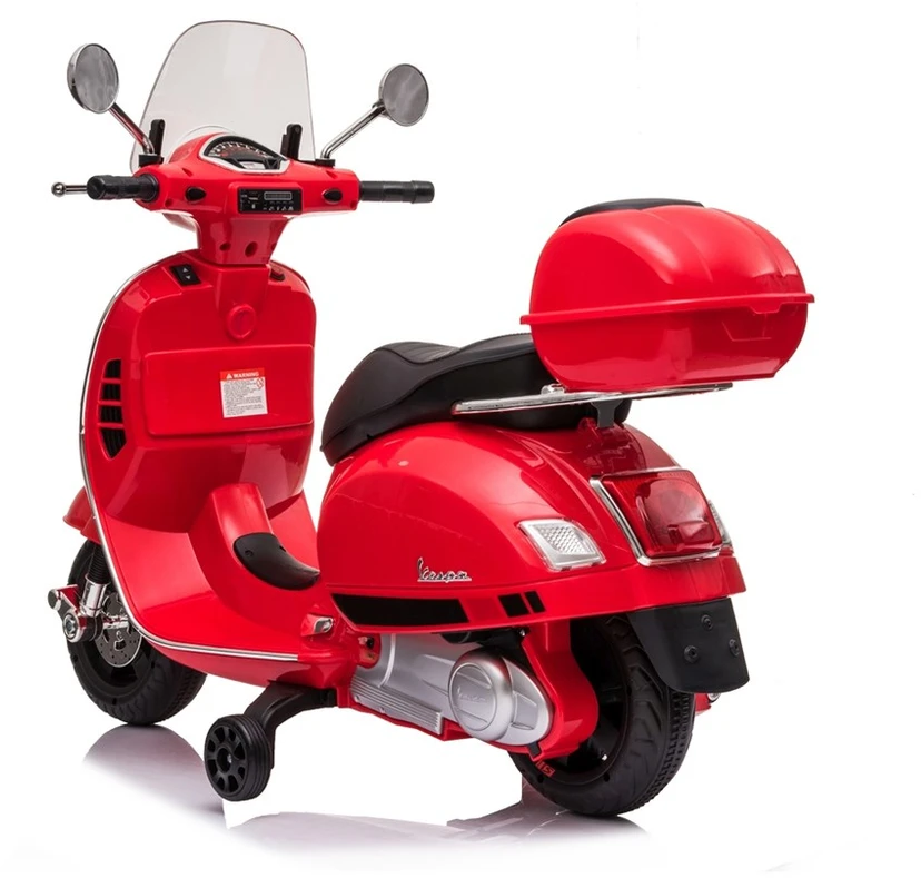 Milly Mally Elektrinis motoroleris Vespa GTS Super, Raudona