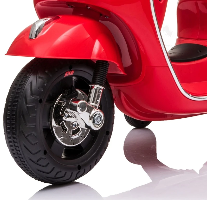 Milly Mally Elektrinis motoroleris Vespa GTS Super, Raudona
