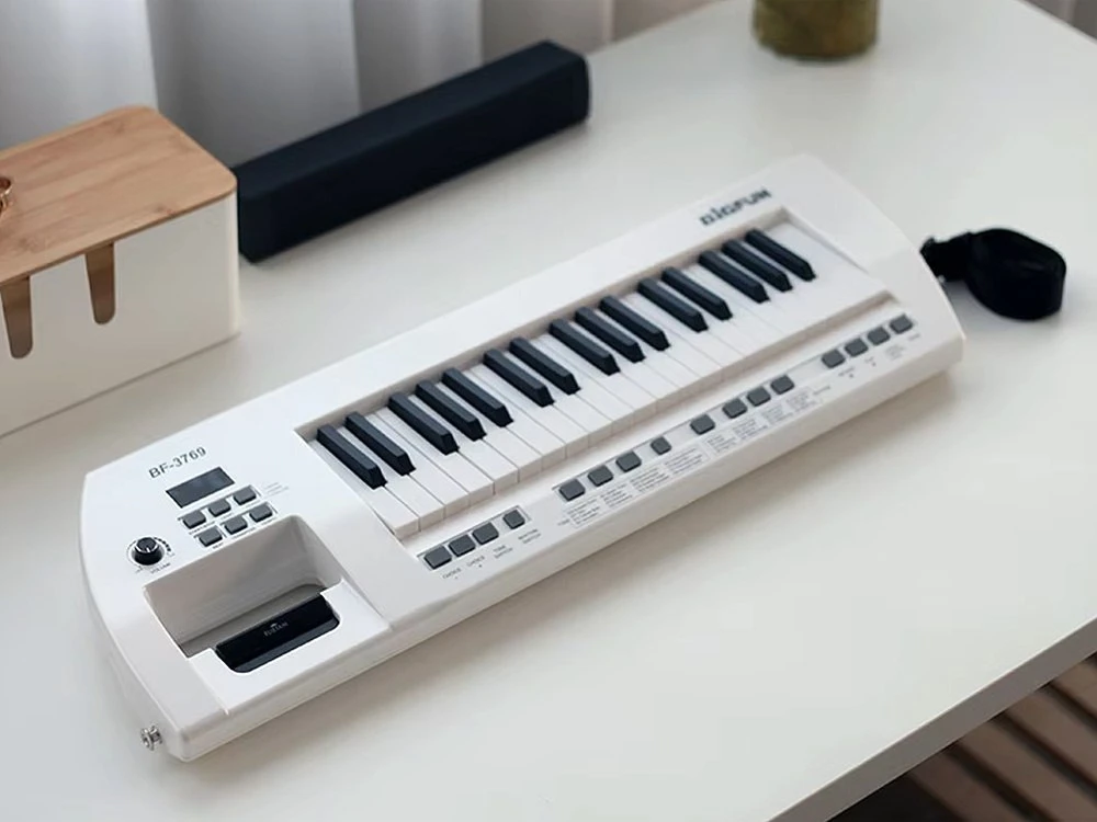 Jokomisiada Elektrinis pianinas plius mikrofonas, žaislinis instrumentas vaikams IN0173