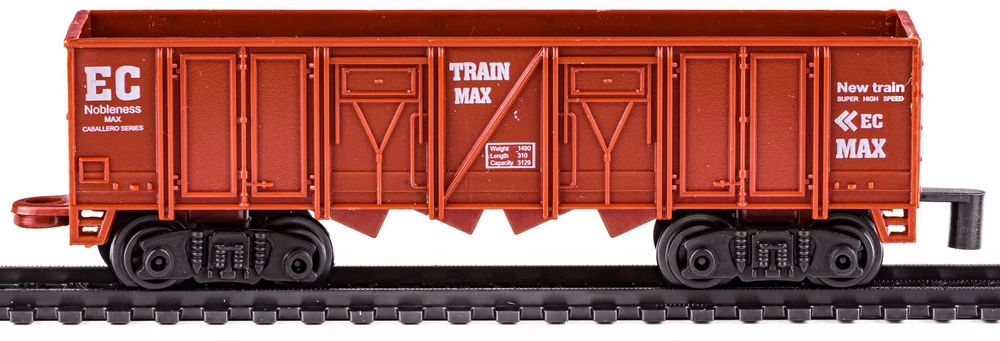 Elektrinis traukinio rinkinys Rail King su garvežiu ir 3 vagonais
