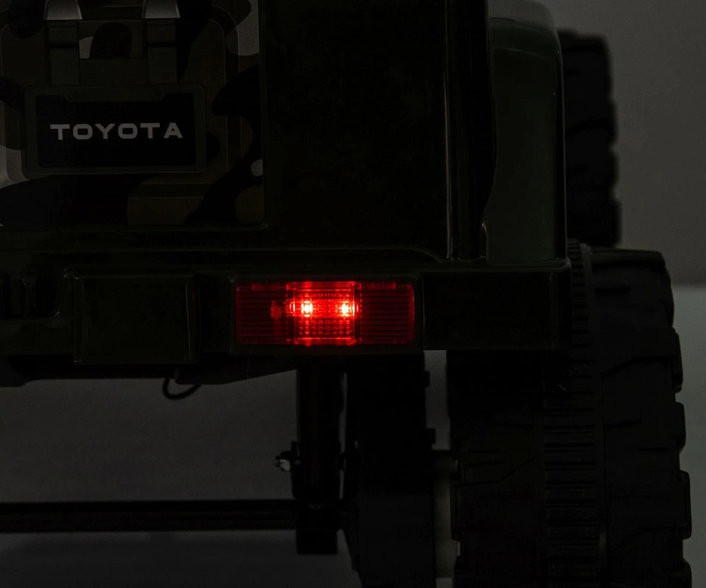 Elektrinis vaikiškas automobilis Milly Mally Toyota FJ Cruiser Army