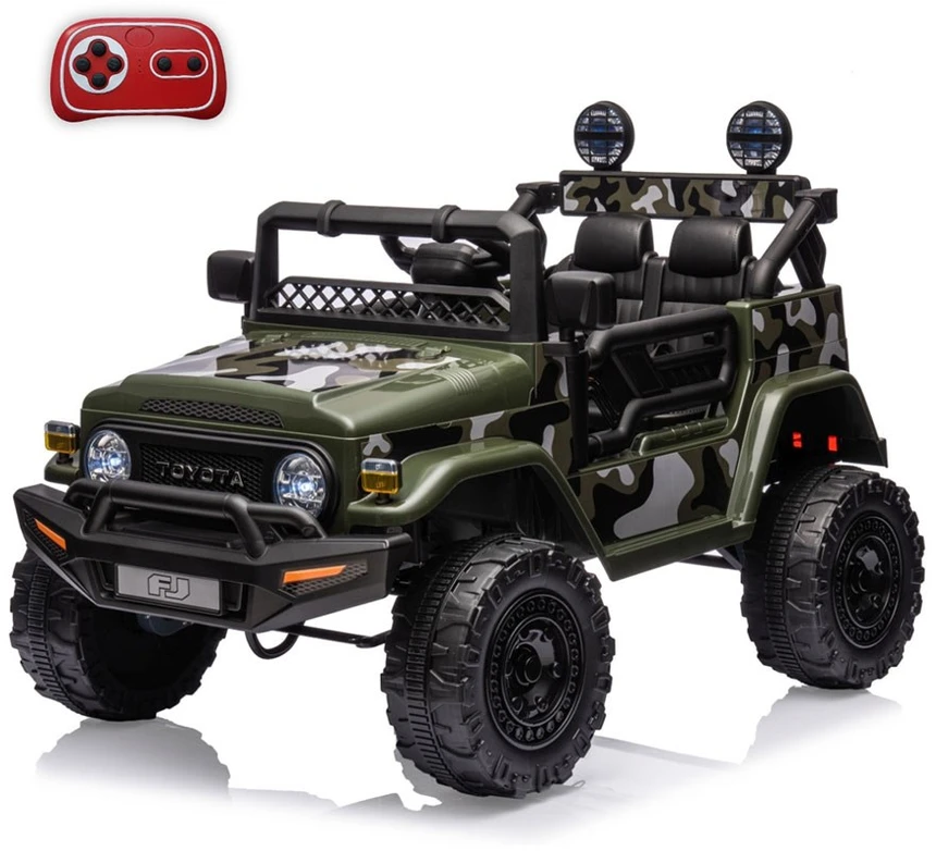 Elektrinis vaikiškas automobilis Milly Mally Toyota FJ Cruiser Army