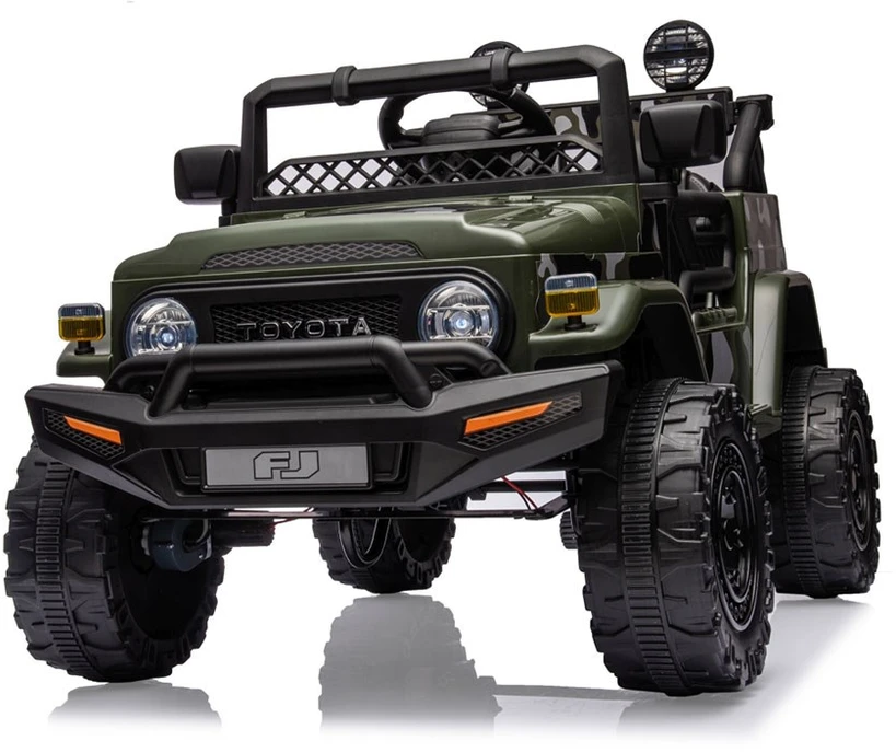 Elektrinis vaikiškas automobilis Milly Mally Toyota FJ Cruiser Army