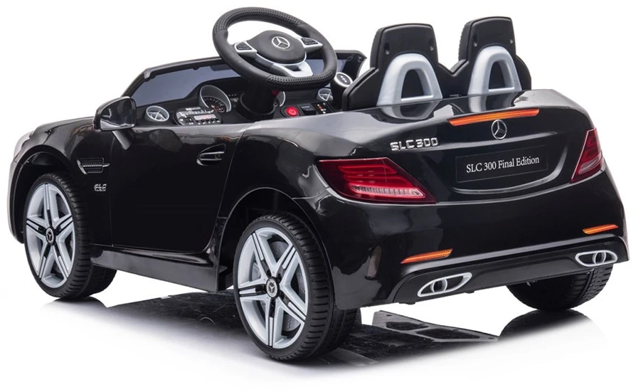 Milly Mally Akumuliatorinis automobilis vaikams „Mercedes-Benz SLC“, juodos spalvos