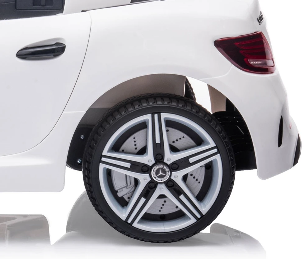 Milly Mally Akumuliatorinis automobilis vaikams „Mercedes-Benz SLC“, baltos spalvos