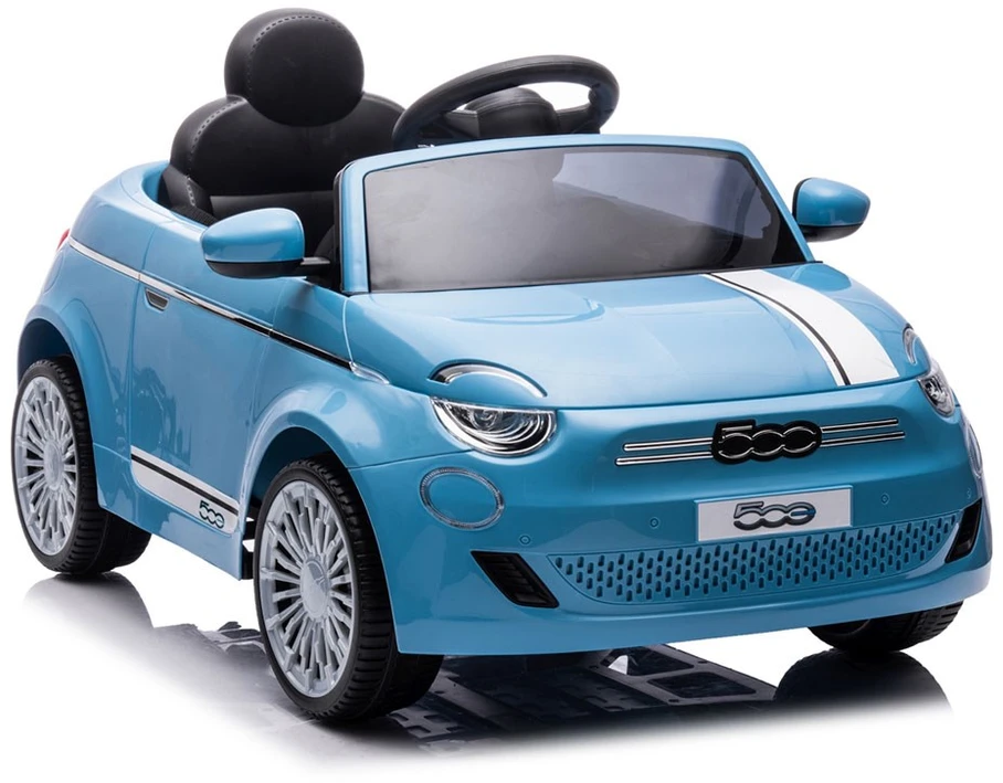 Milly Mally Mėlyna Elektromobilis Fiat 500e, Mėlyna
