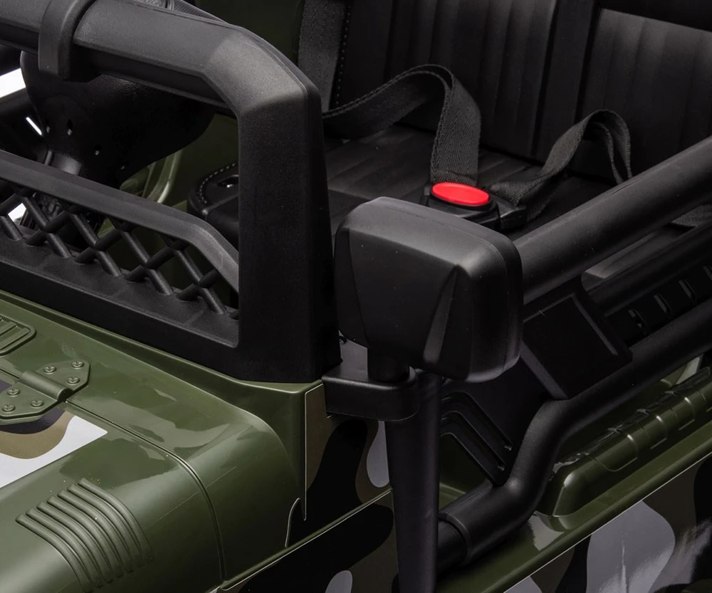 Elektrinis vaikiškas automobilis Milly Mally Toyota FJ Cruiser Army
