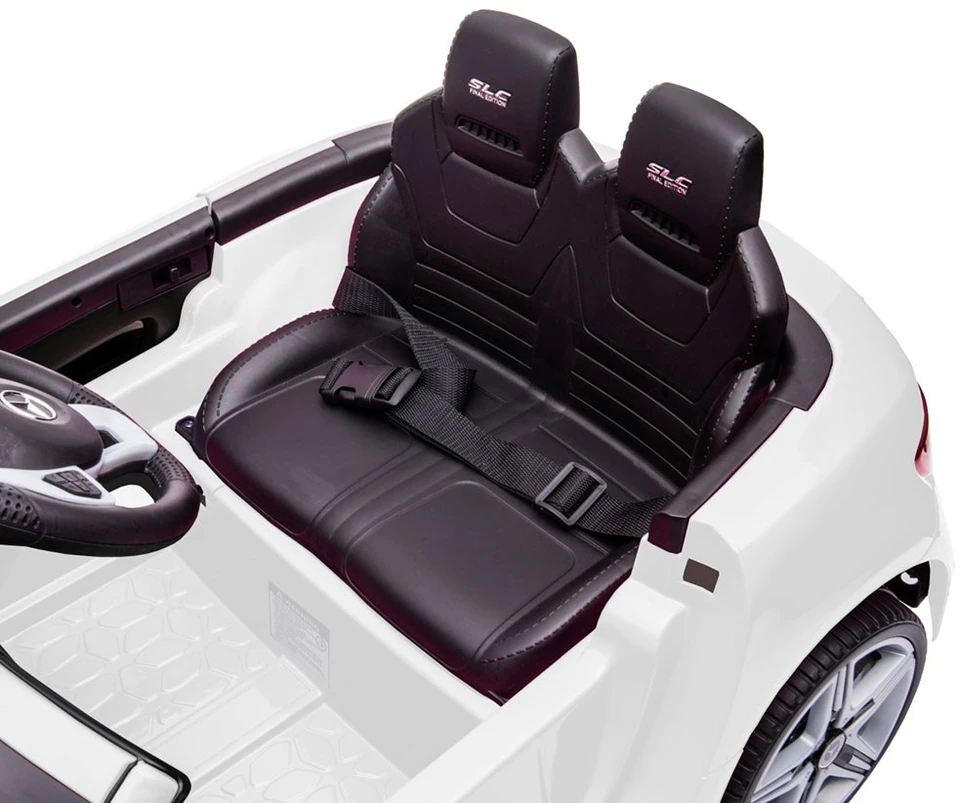 Milly Mally Akumuliatorinis automobilis vaikams „Mercedes-Benz SLC“, baltos spalvos