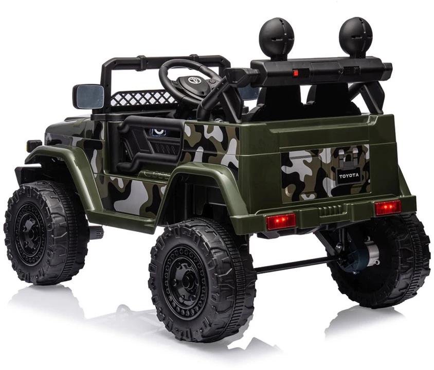 Elektrinis vaikiškas automobilis Milly Mally Toyota FJ Cruiser Army