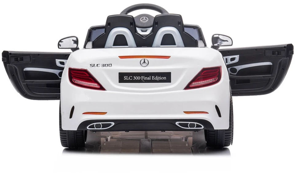 Milly Mally Akumuliatorinis automobilis vaikams „Mercedes-Benz SLC“, baltos spalvos
