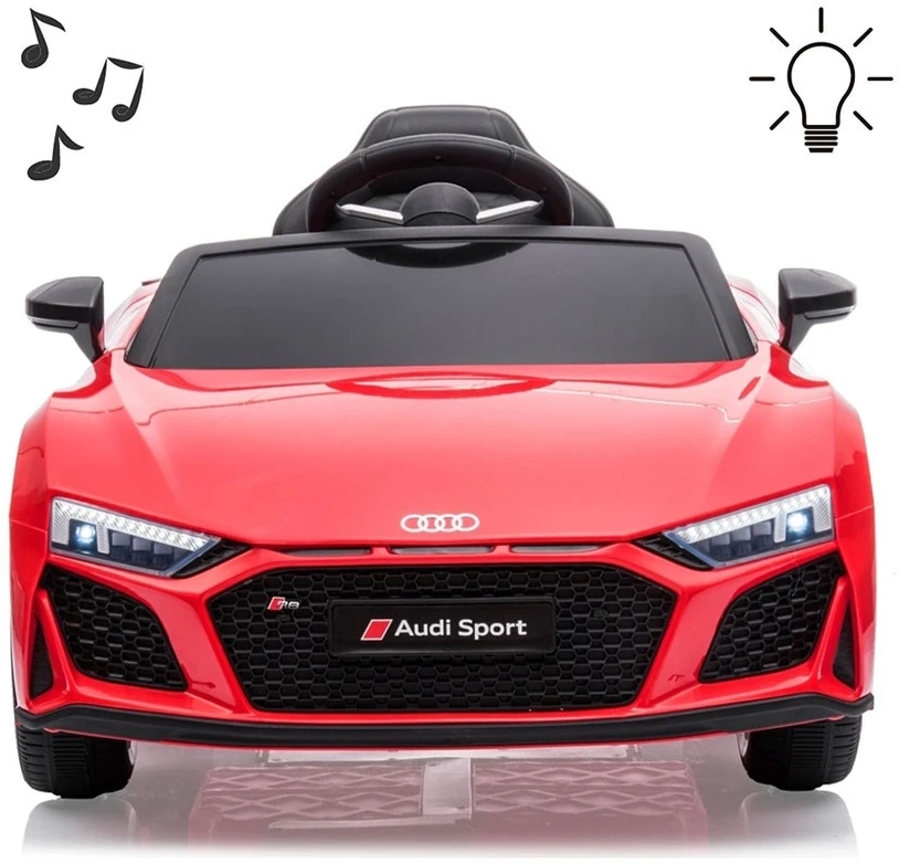 MILLY MALLY 5734 Audi R8 Spyder Raudona akumuliatorinė transporto priemonė