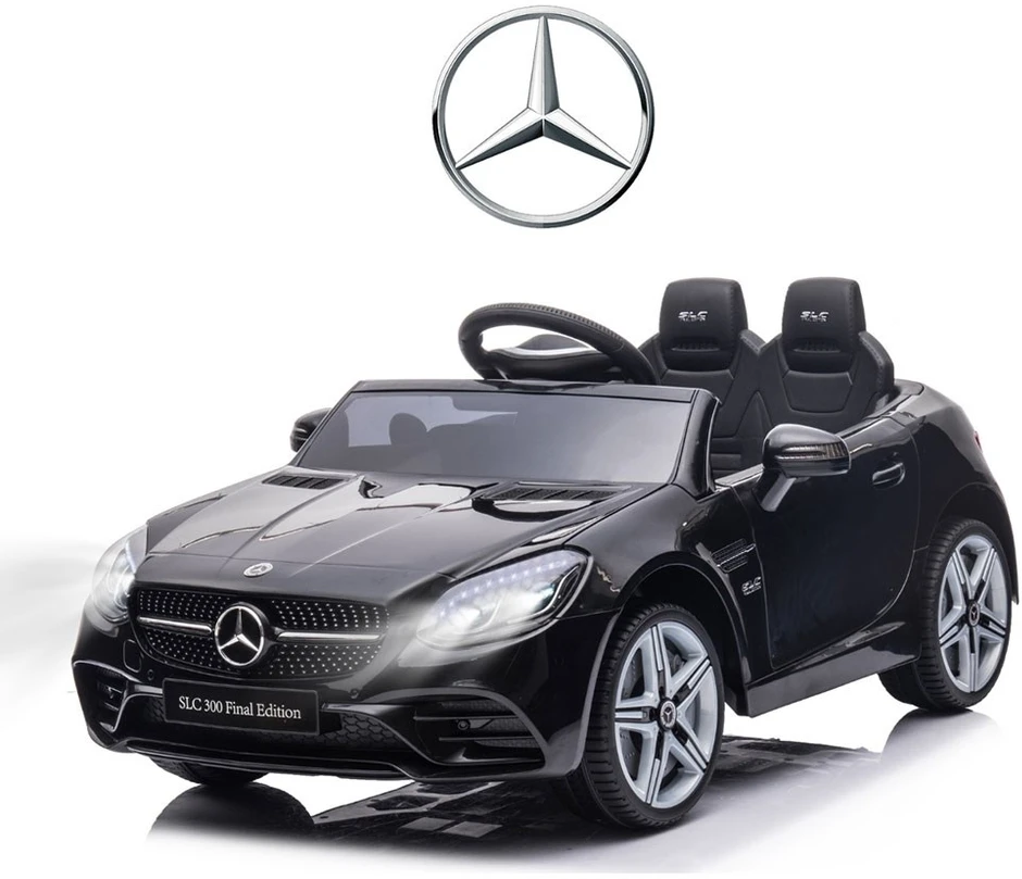 Milly Mally Akumuliatorinis automobilis vaikams „Mercedes-Benz SLC“, juodos spalvos