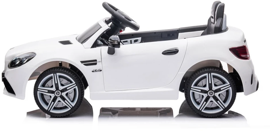 Milly Mally Akumuliatorinis automobilis vaikams „Mercedes-Benz SLC“, baltos spalvos