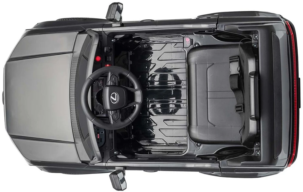 Elektrinis vaikiškas automobilis Milly Mally Lexus GX550 juodas