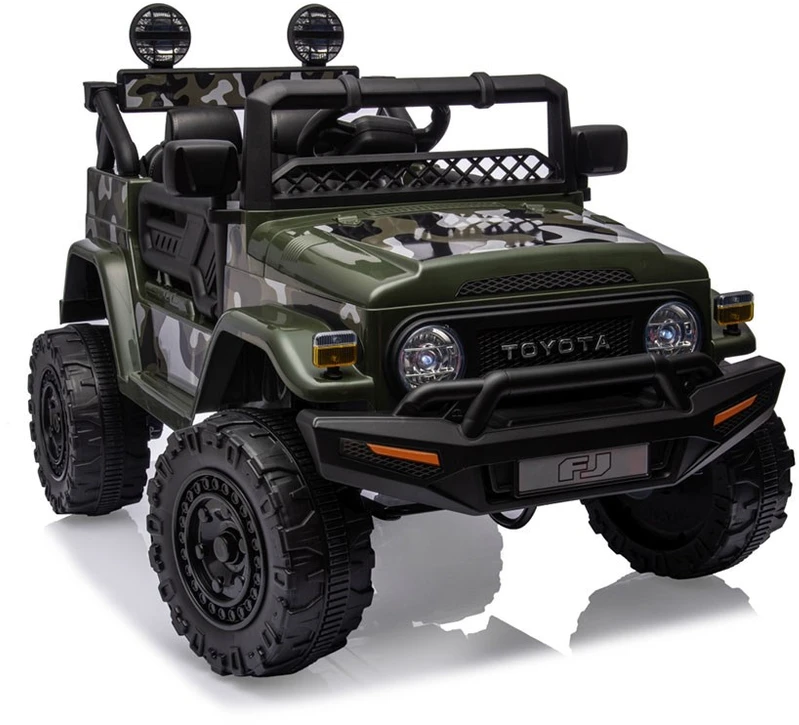 Elektrinis vaikiškas automobilis Milly Mally Toyota FJ Cruiser Army
