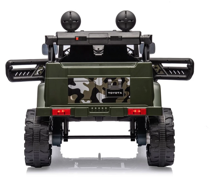 Elektrinis vaikiškas automobilis Milly Mally Toyota FJ Cruiser Army
