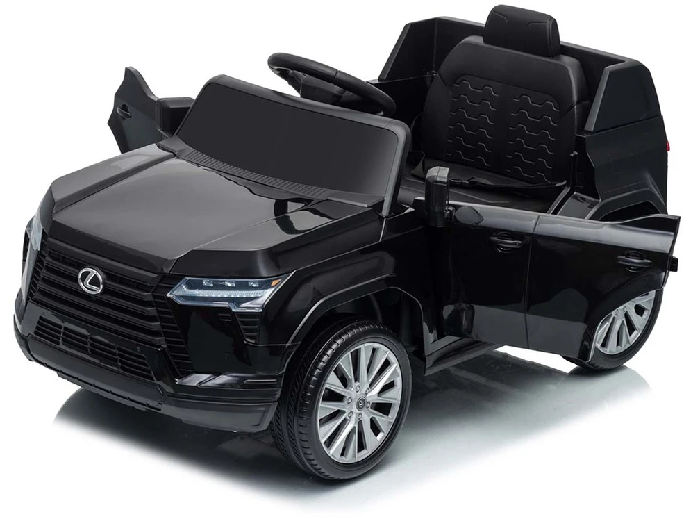 Elektrinis vaikiškas automobilis Milly Mally Lexus GX550 juodas