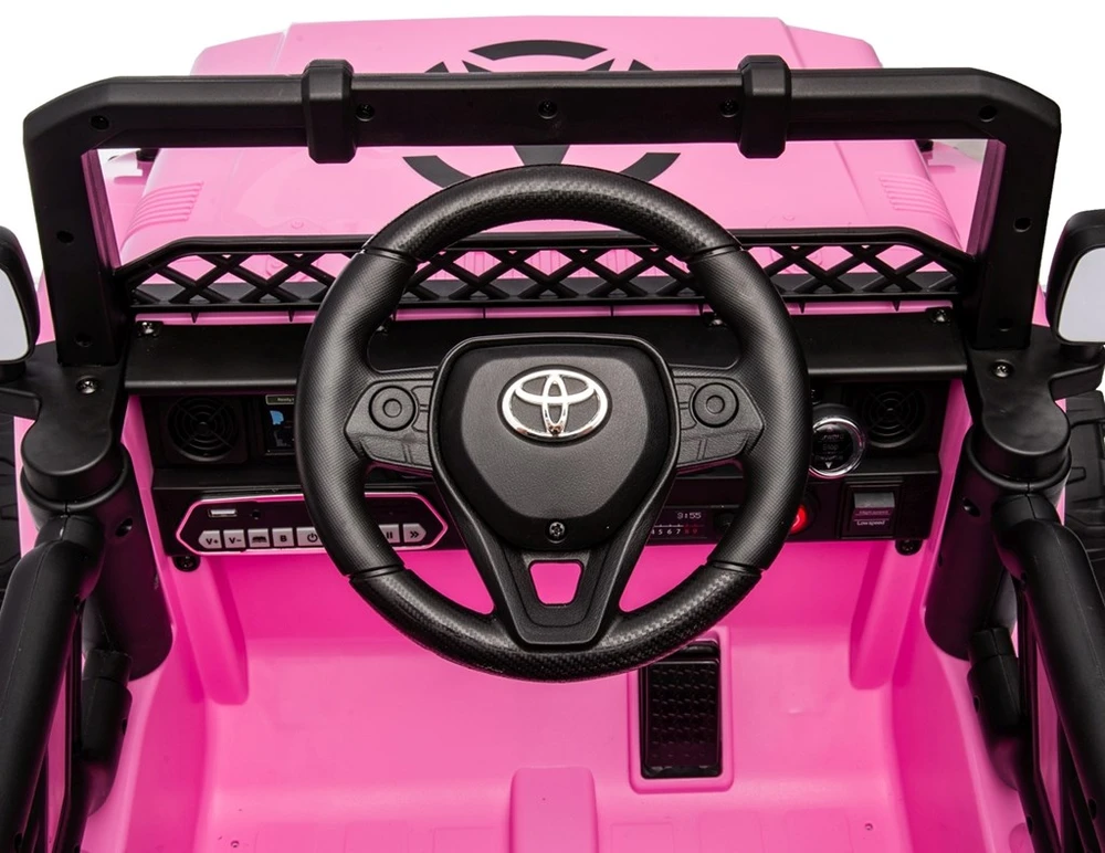 MILLY MALLY 6234 Akumuliatorinė transporto priemonė Toyota FJ Cruiser rožinė